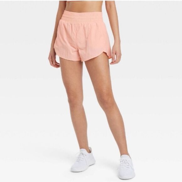all in motion Pants - All in motion Crinkle Tulip Running Shorts Light Pink Size XS